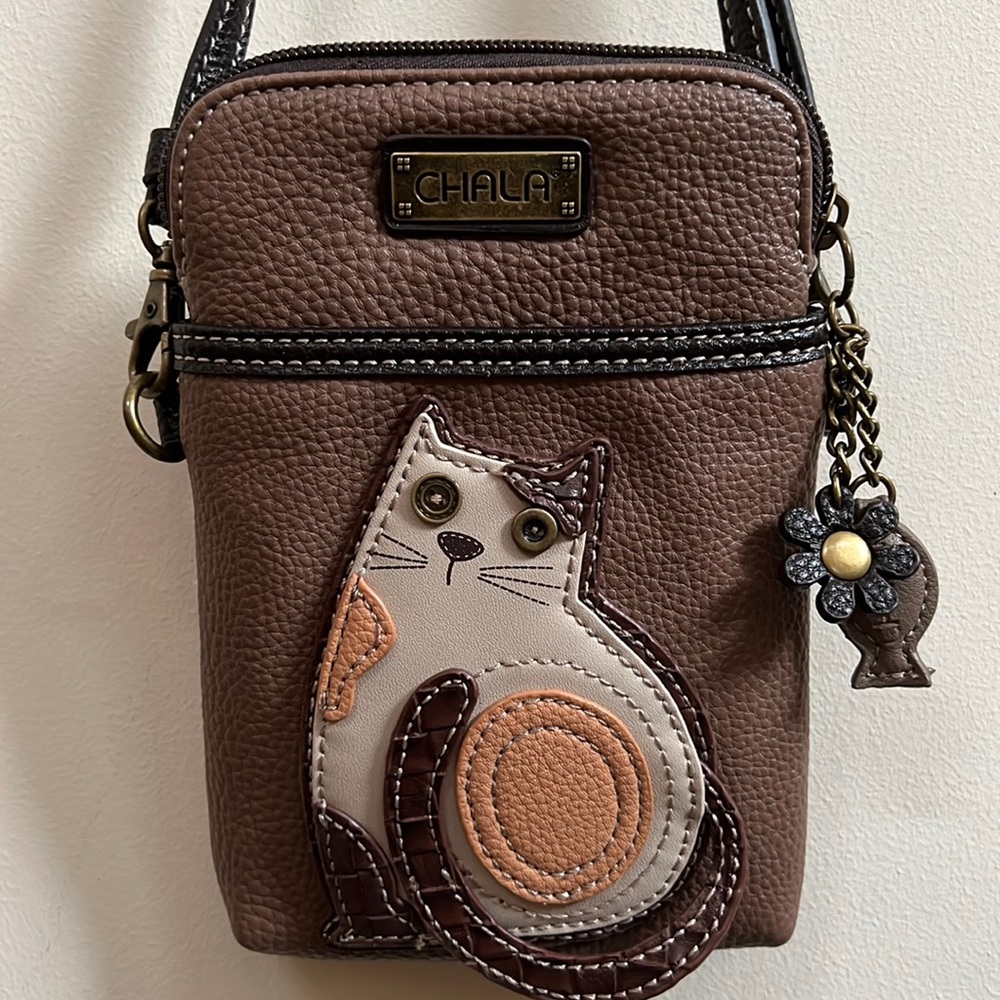 Cat purse -never used-